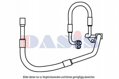 AKS DASIS 885837n -  Трубопровод высокого давления, кондиционер